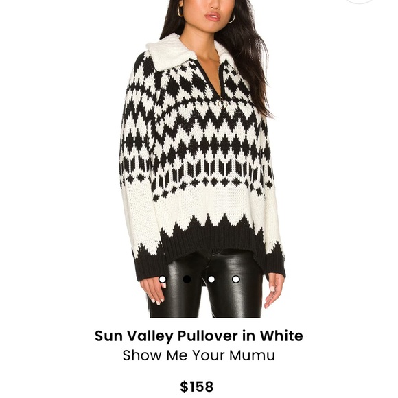 Thick mumu sweater! Barely worn. Perfect condition - Picture 1 of 4